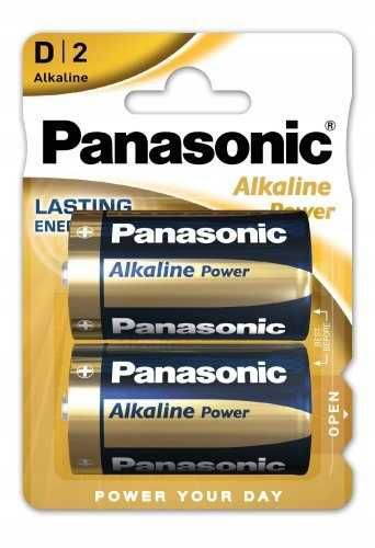 Bateria PANASONIC LR20/D2 Alkaline Power 2-SZTUKI