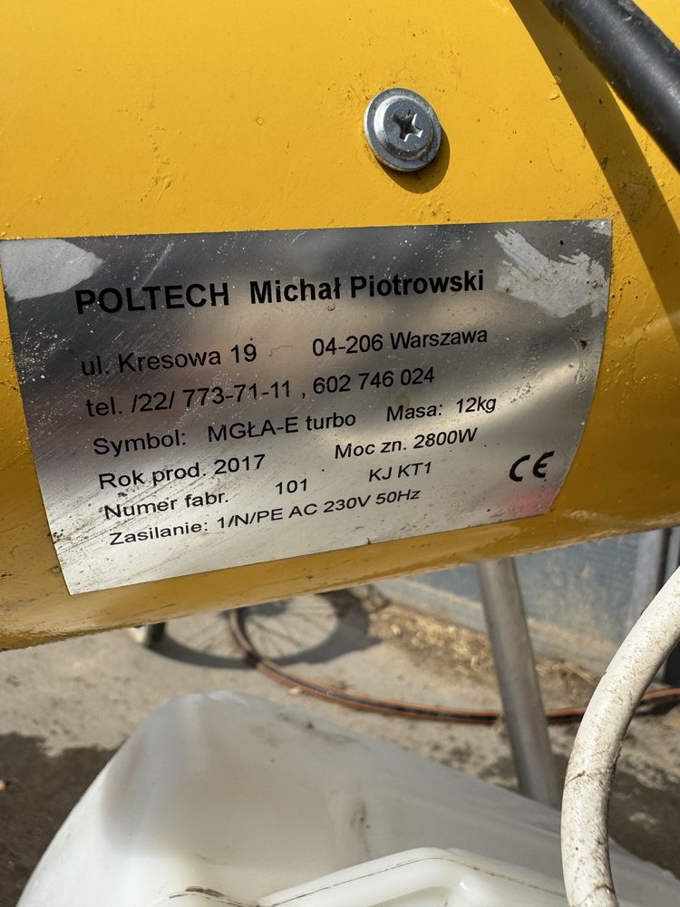 Zamgławiacz poltech okazja