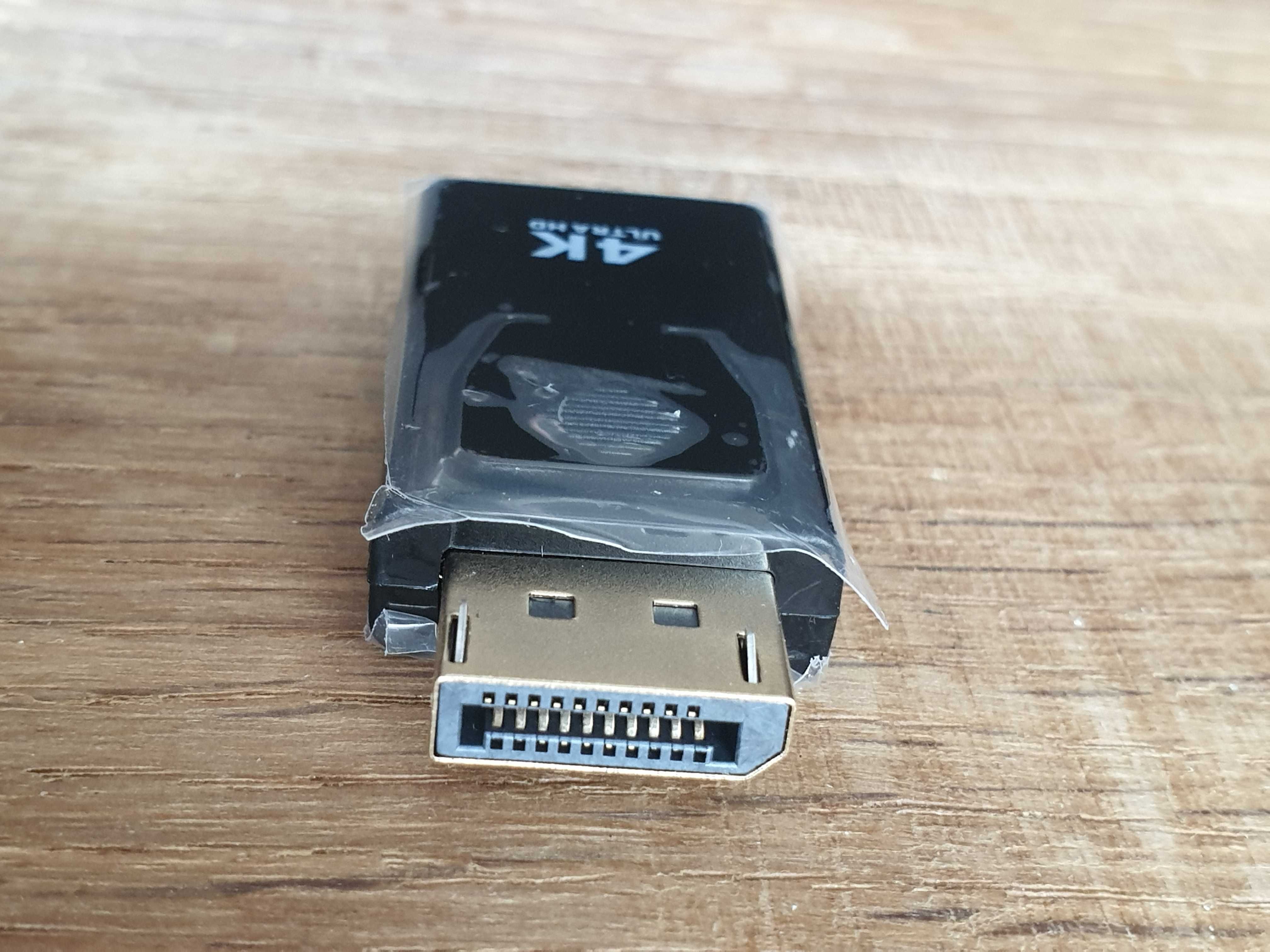 Переходник Display Port (DP) to HDMI, 4K, Ultra HD