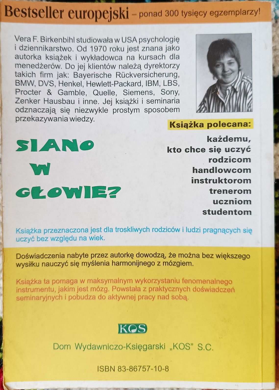 Siano w Głowie " Vera F.Birkenbihl