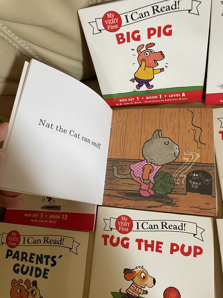 English books książeczki pierwsze czytanki po angielsku i can read