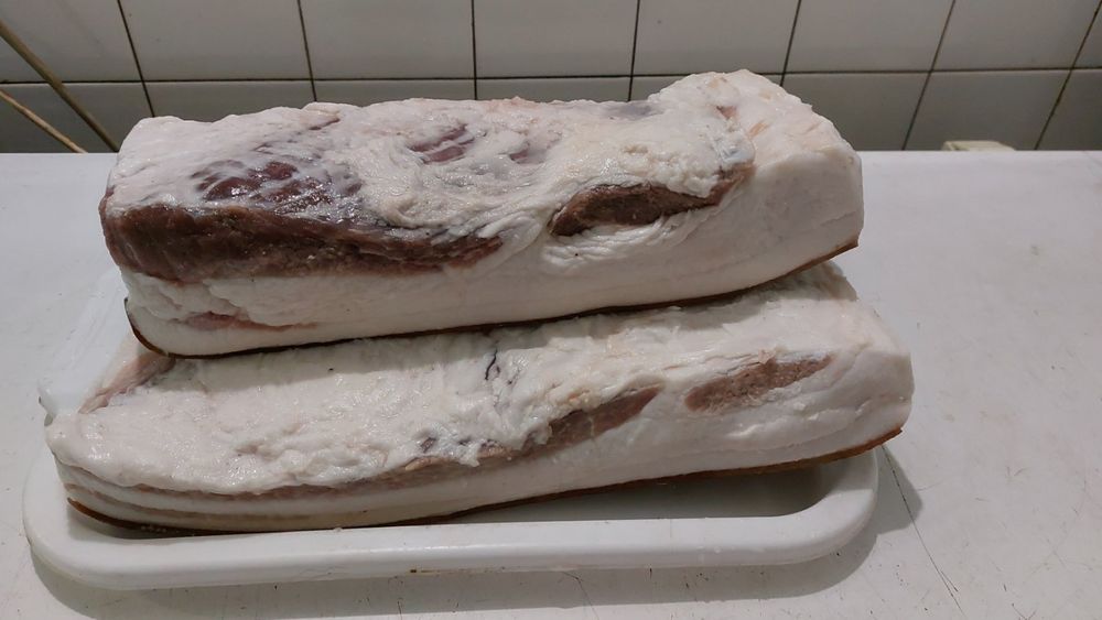 Сало домашнее маринованное генеральское