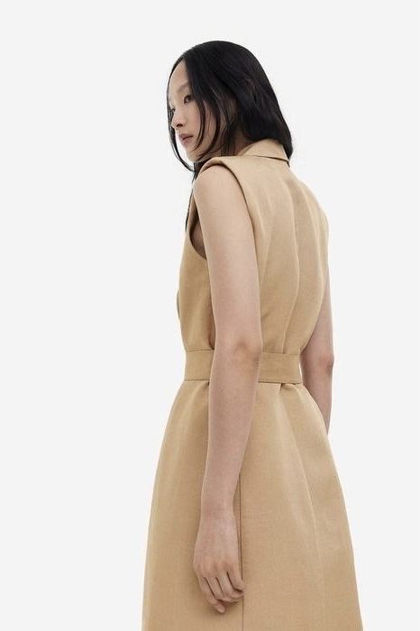 Сукня жакет льон віскоза H&M