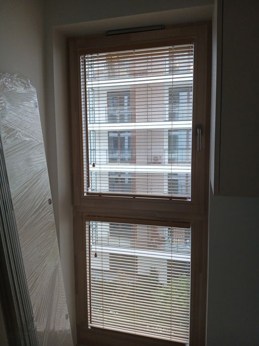 Żaluzje drewniane bambusowe na wymiar z montażem