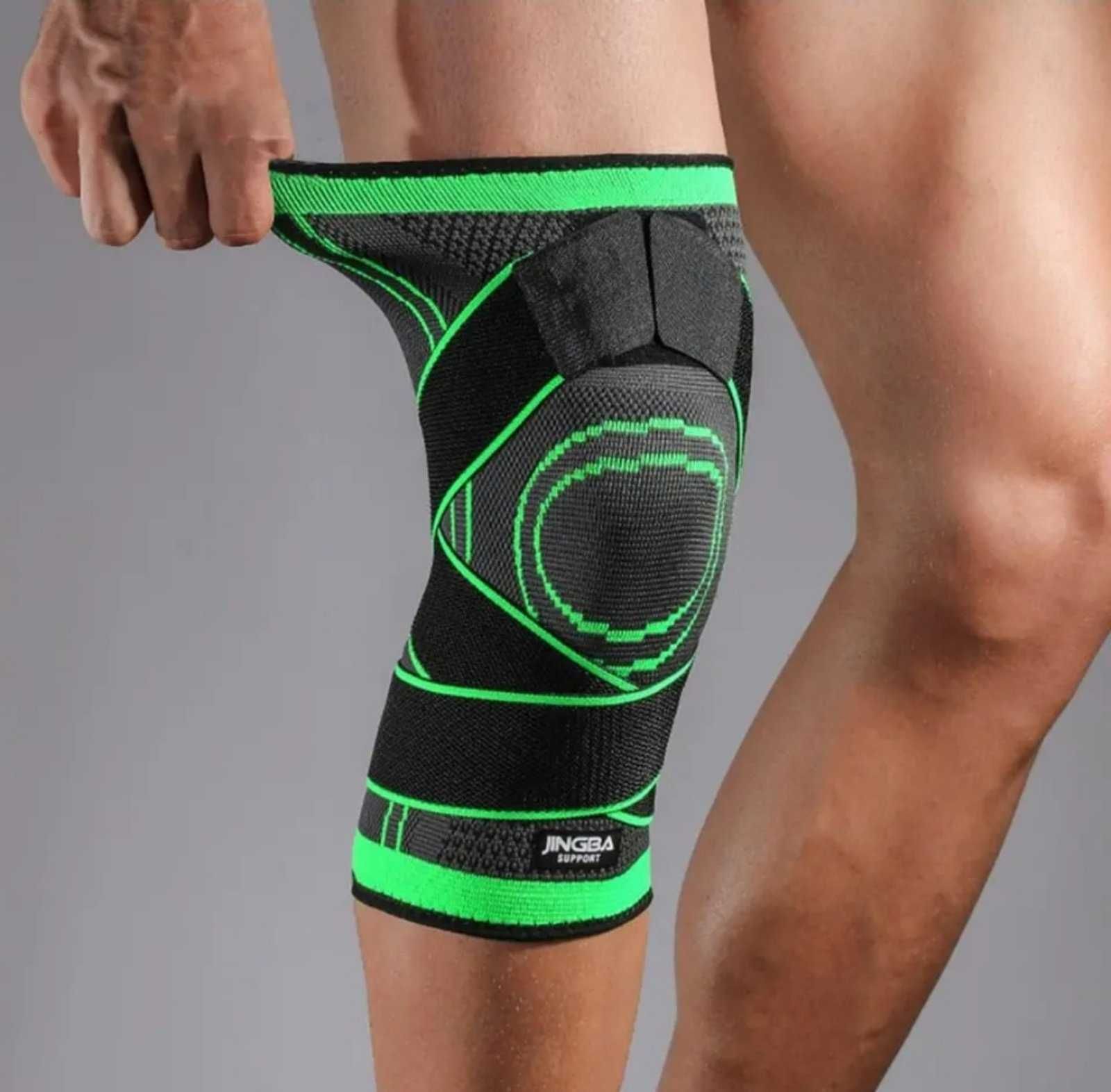 Эластичный бандаж наколенник фиксатор коленного сустава   KNEE SUPPOR