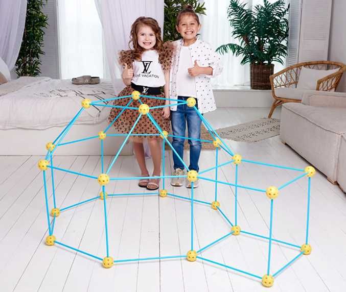 Дитячий конструктор Халабуда, 92 елементи