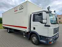 MAN TGL 12.240  Man TGL 12.240 kontener 7,2m + winda 1,5 t 2007 Rok