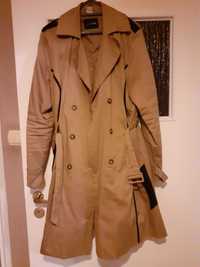 Elegancki płaszcz jesienno/wiosenny brązowy r.46 Bodyflirt Bonprix