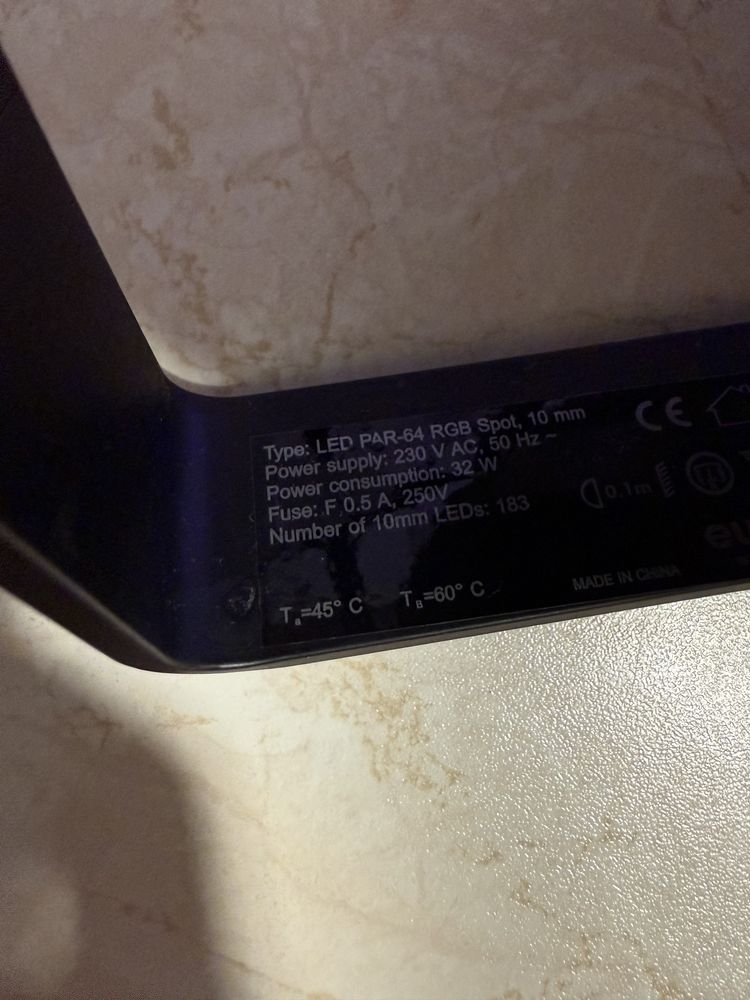 Eurolite LED PAR-64 RGB Spot 10mm