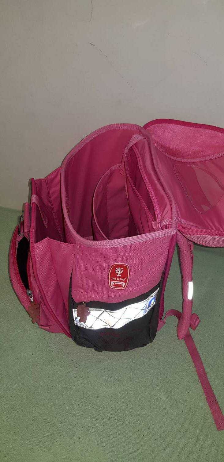 Tornister / plecak - Hama Flaming różowy dla dziewczynki - jakość