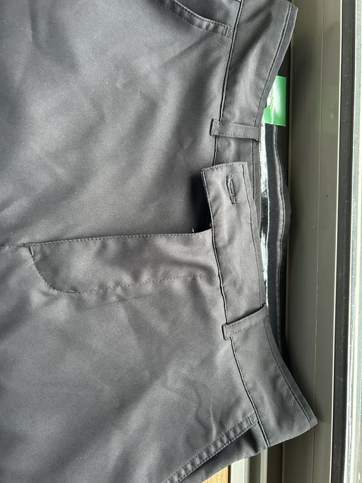 Calças de golf pretas Inesis novas com etiqueta