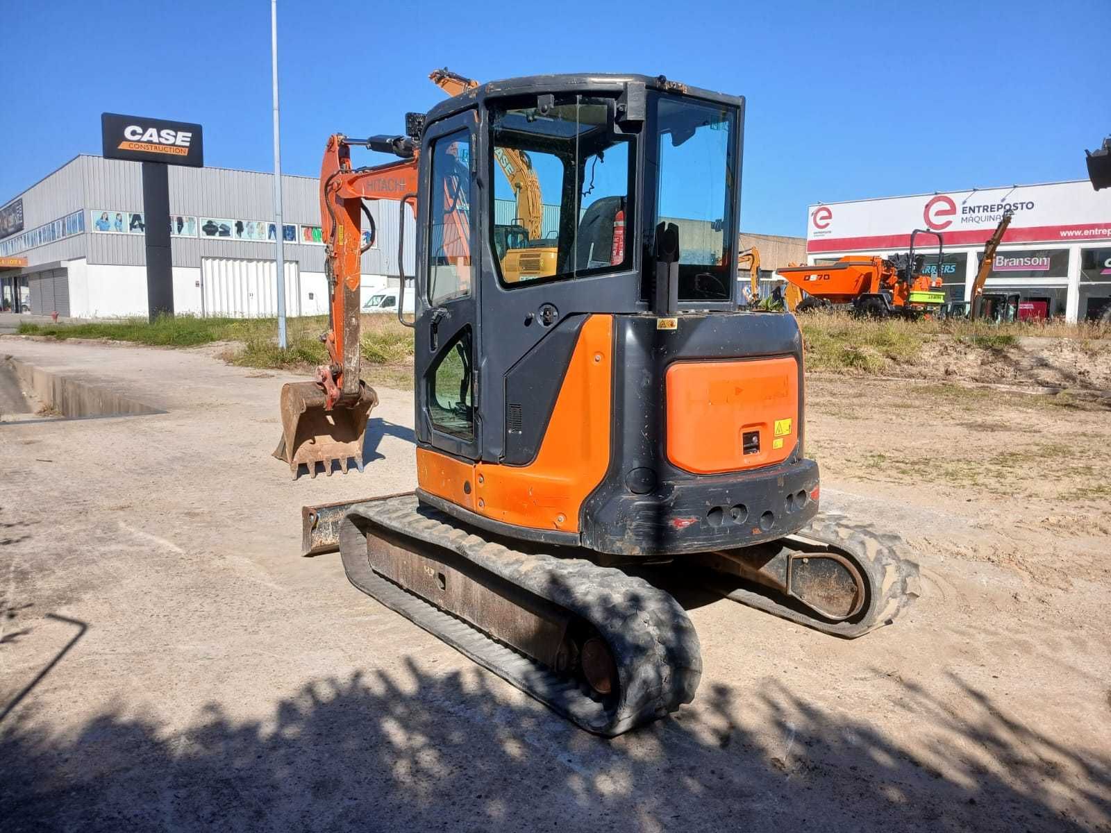 2016 Hitachi zx48u-5 Midi Escavadora de Rastos Borracha 4690kg