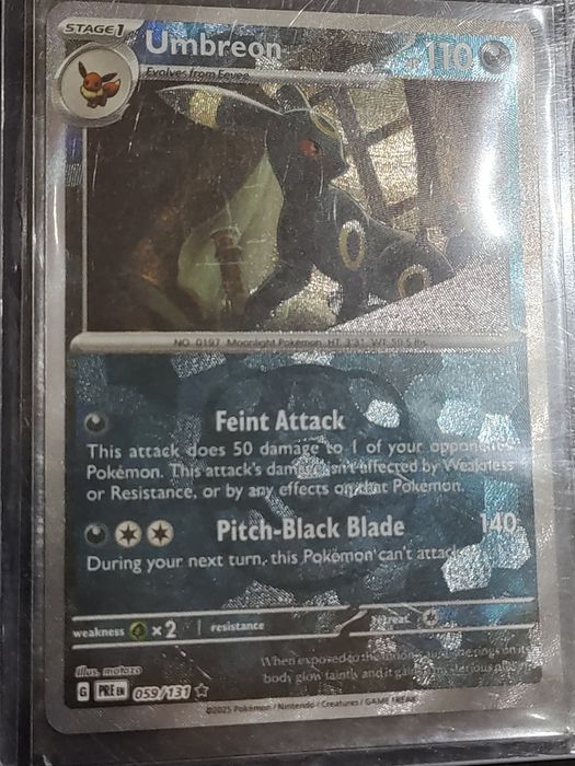 Pokémon Umbreon master ball prismatic evolutions