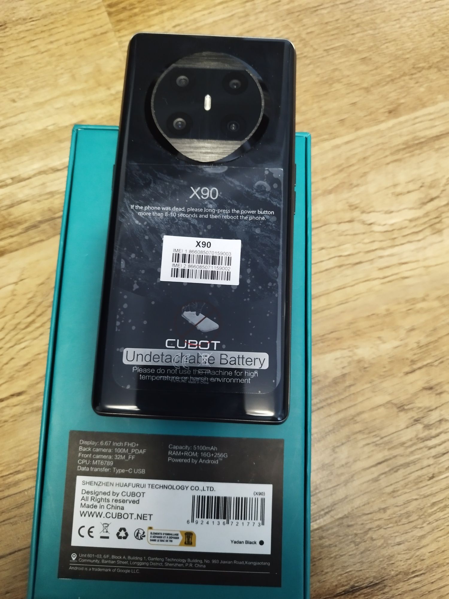 Смартфон Cubot x90