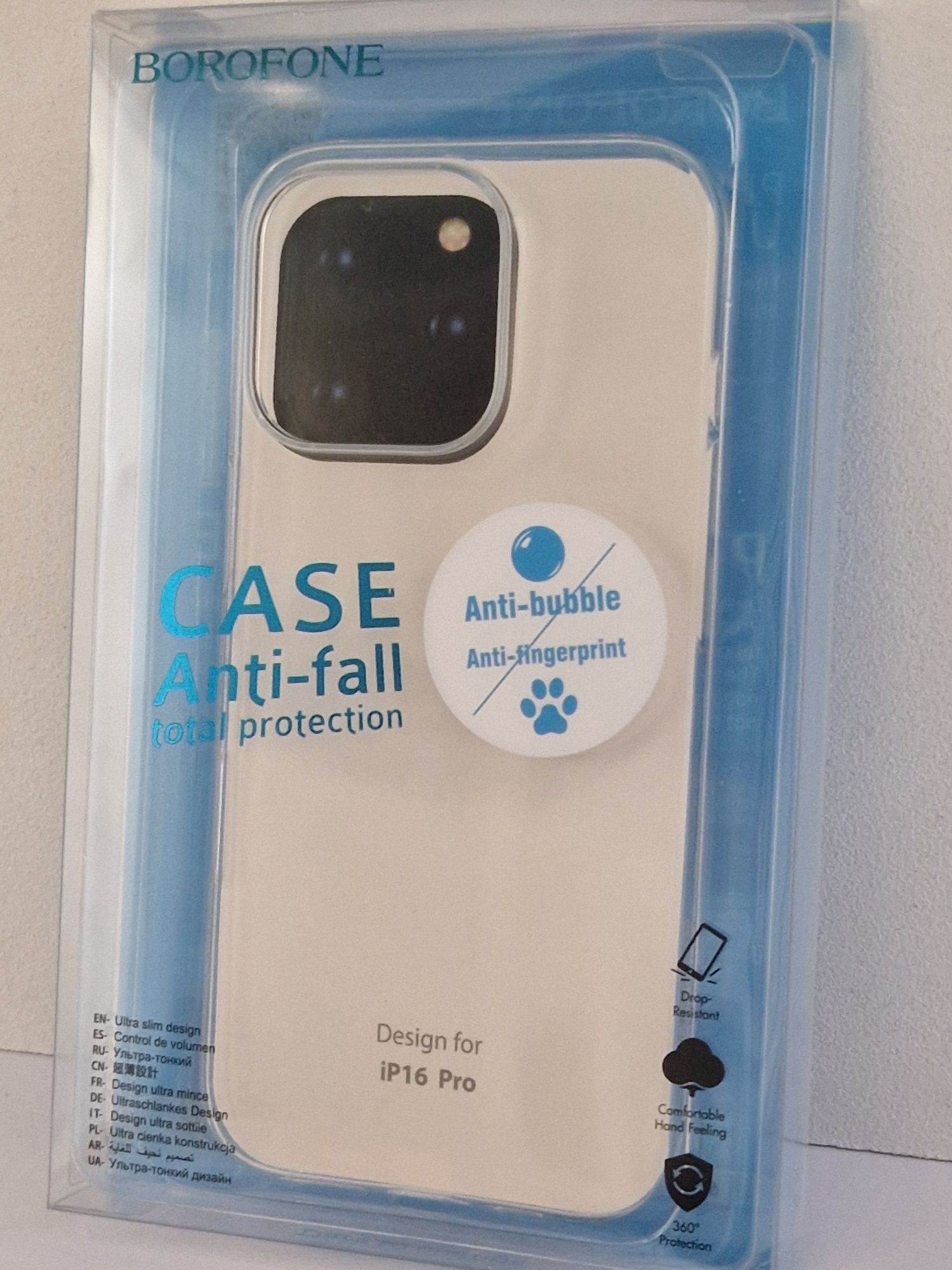 Borofone Etui BI4 Ice Series Iphone 16 Pro przezroczysty