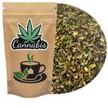 Herbata Konopna CBD Susz Konopny Stres Nerwy Sen Ziołowa Hemp Tea 200G