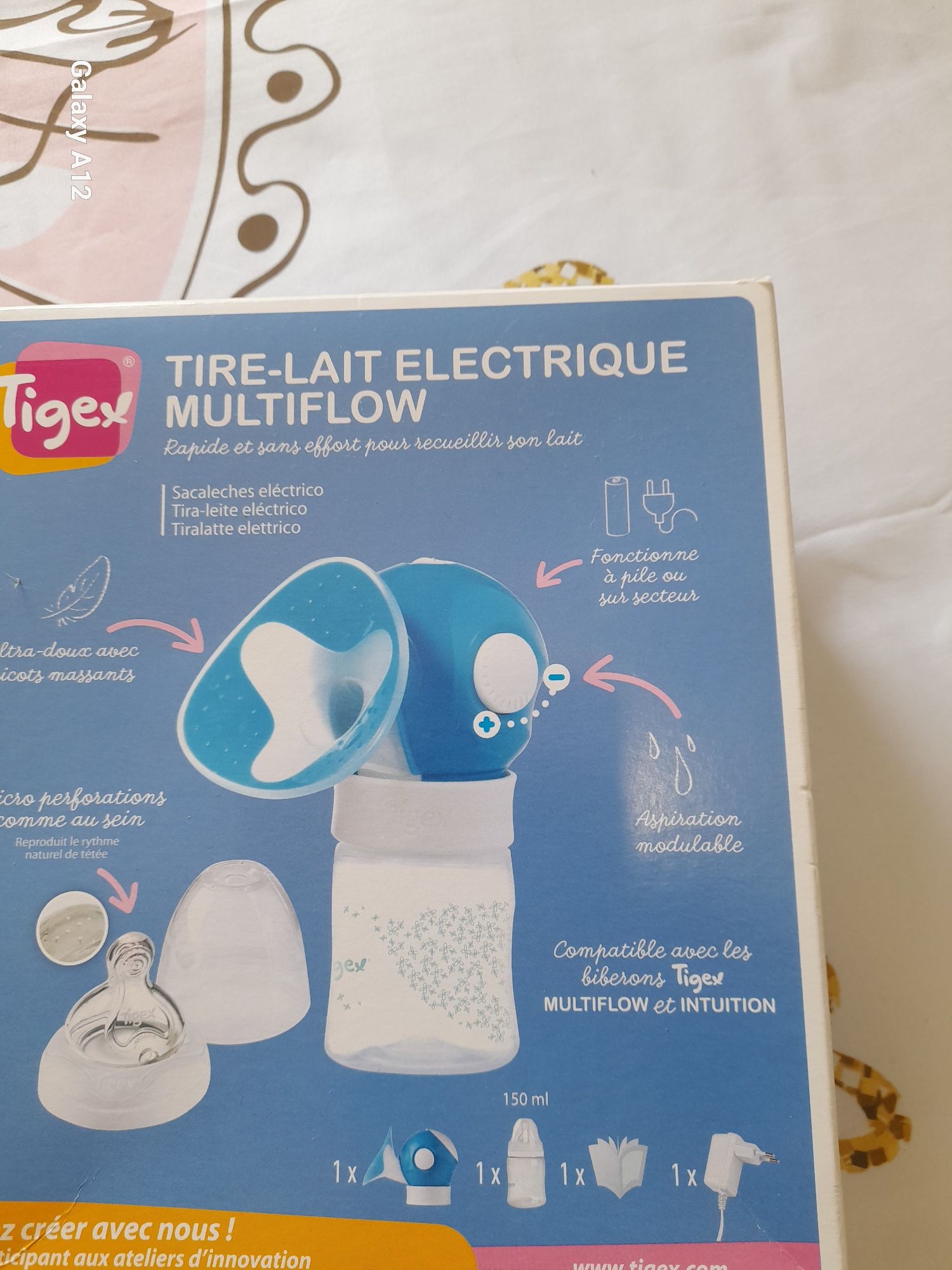 Bomba leite elétrica TIGEX