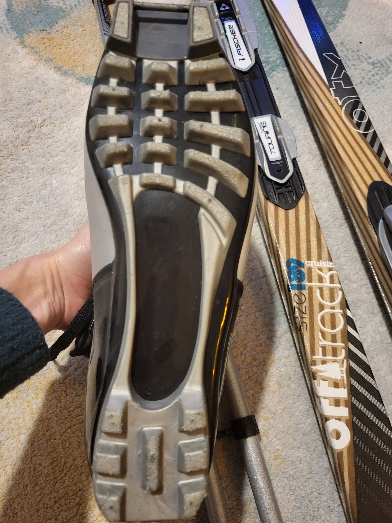 Narty biegowe Fischer Spider 62 crown +buty + kijki