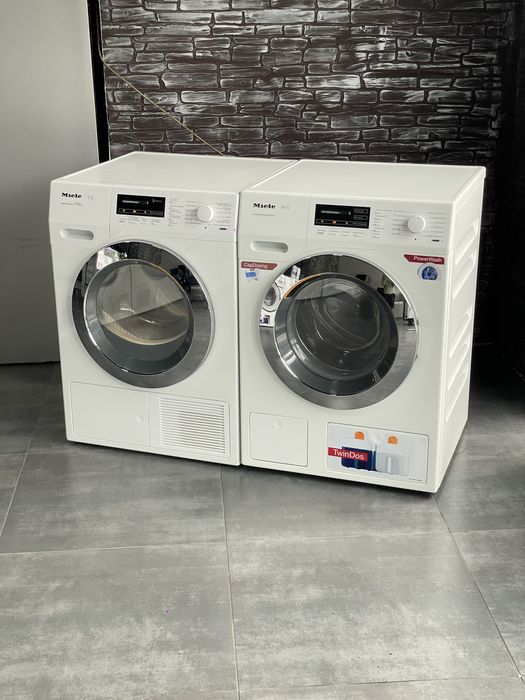 Комплект!Пральна+Сушильна машина Miele WKH 130 | TKG 850 | Укр.мова