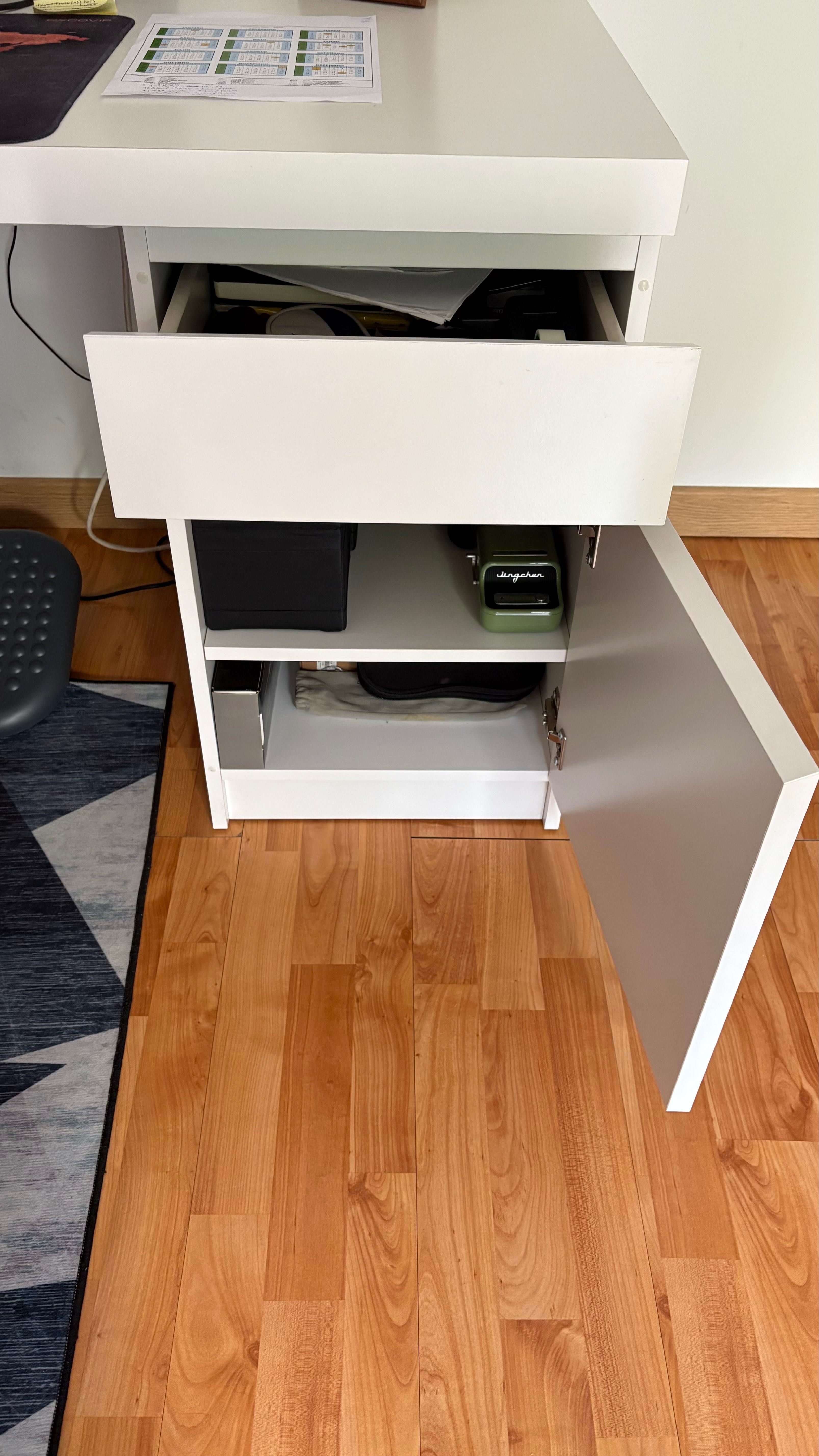 Secretária MALM ikea 140x65