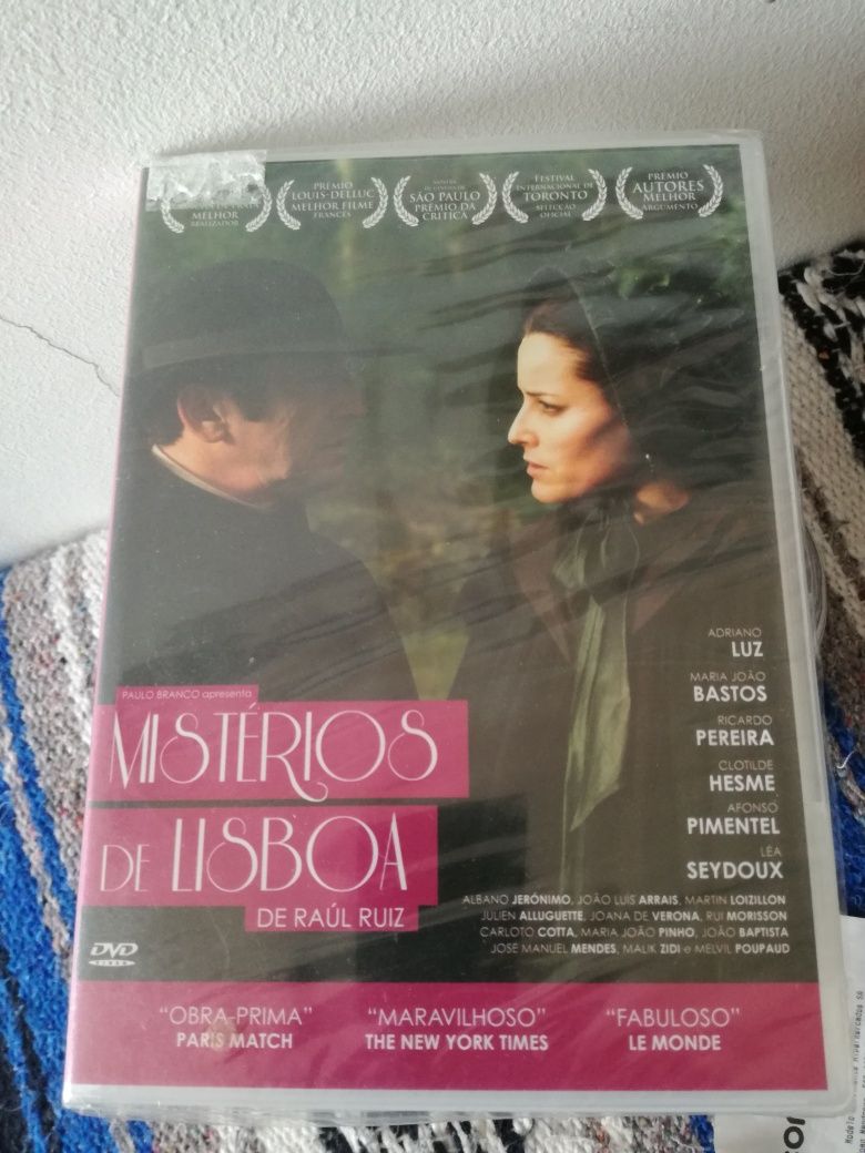 Dvds Cidade de Deus(selado+Mistérios de Lisboa (selado)