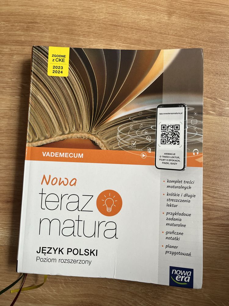 Vademecum maturalne Nowa teraz matura jezyk polski podst. rozszerzony