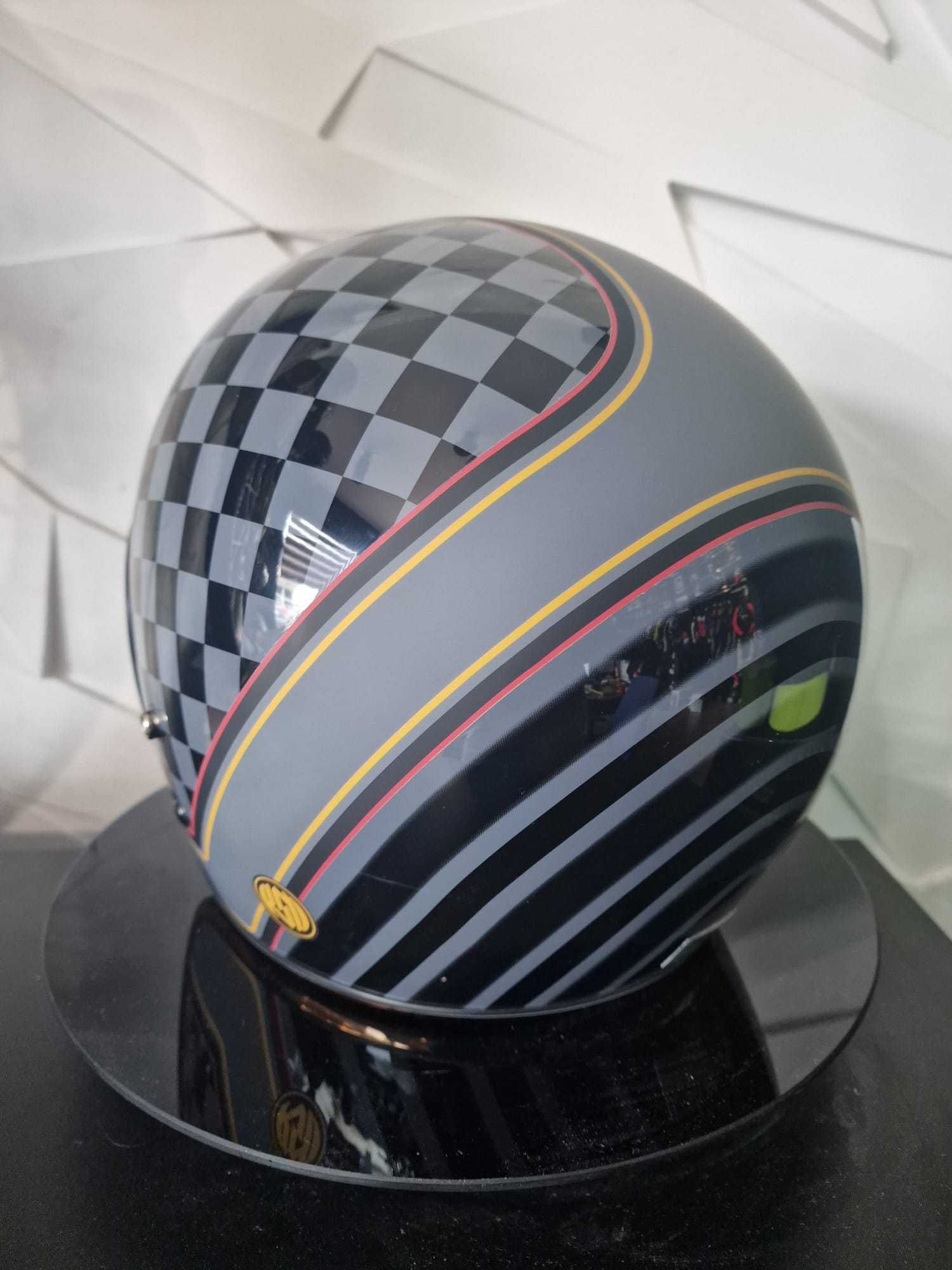Kask orzech klasyczny Bell Custom 500 RSD Black/Gold 'M 'L 'XL GRATISY