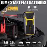Vtoman V6 Pro 2000A powerbank jump starter
