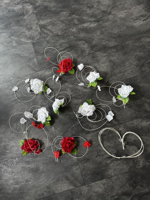 Ozdoby na samochod slubne