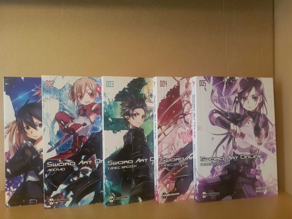 Manga Mangi LN Sword Art Online 01 - 05 Reki Kawahara