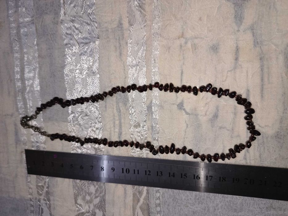 Буси гранат з бісером  , кріплення карабін.