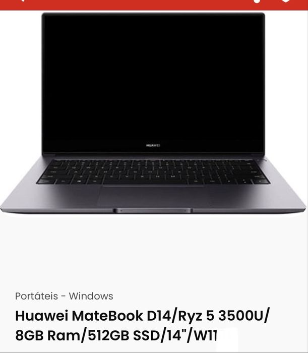 Huawei matebook D14