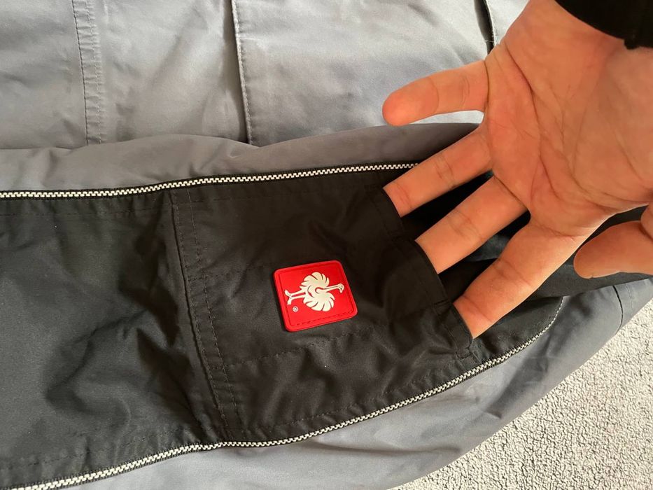 Куртка engelbert strauss (робоча/дощова) – сіро-чорна, L