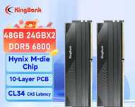 ОЗУ Оперативка Оперативная память Kingbank DDR5 48gb cl34 6800 mhz.