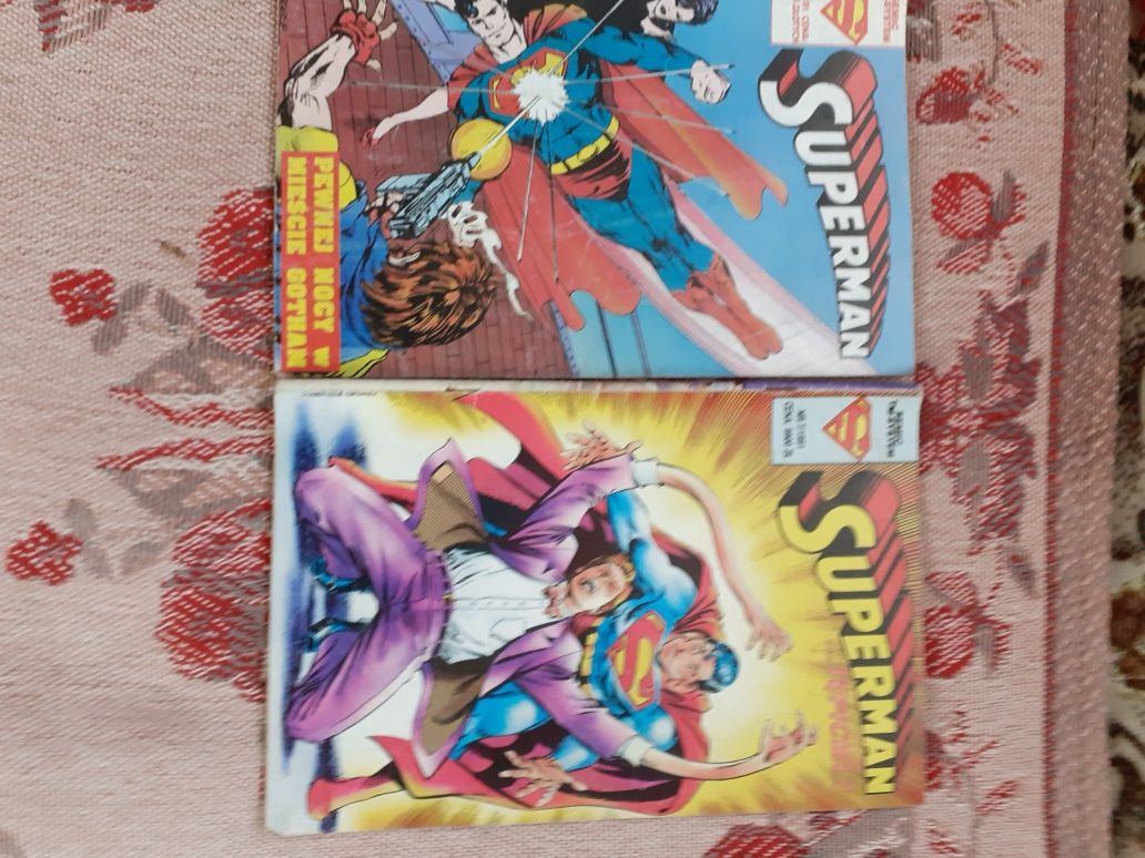 Komiksy 2 sztuki superman