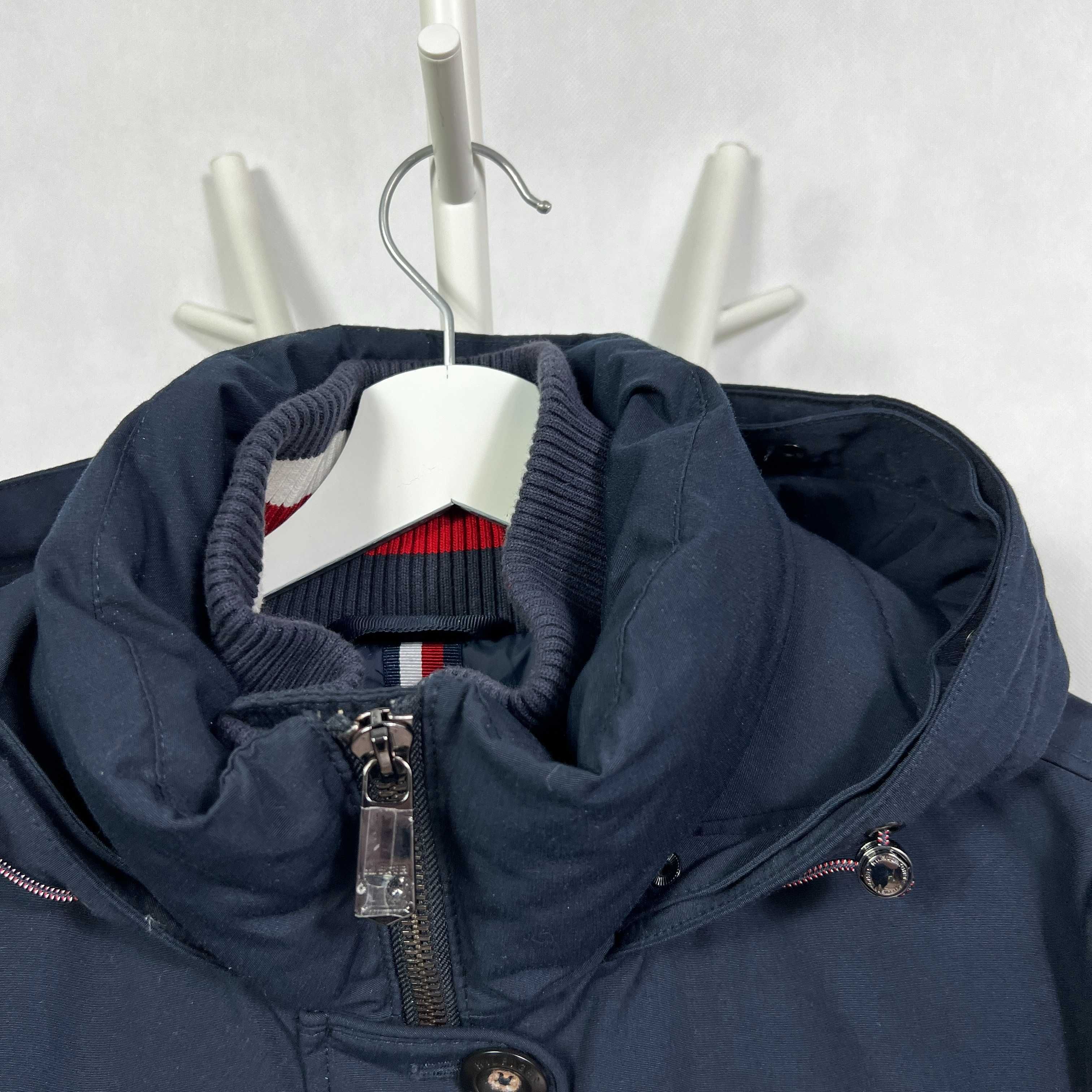 Długa kurtka z kapturem parka Tommy Hilfiger