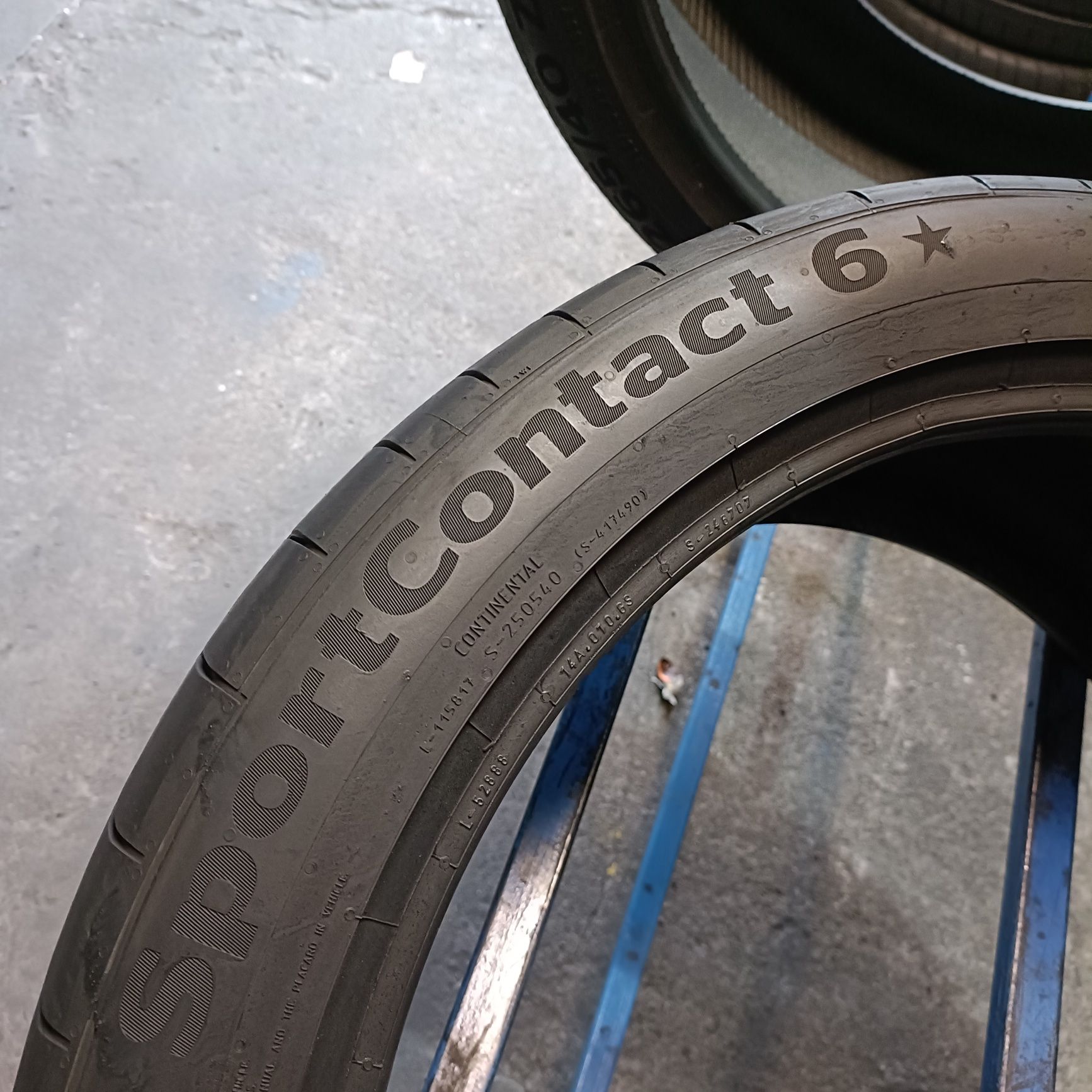 265/40r21 Continental SportContact 6 z 2019r 5.5mm BMW