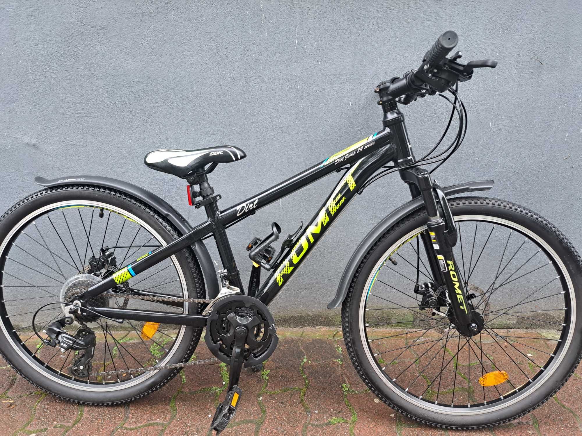 rower górski ROMET Junior Dirt koła 24" rama 13" alu