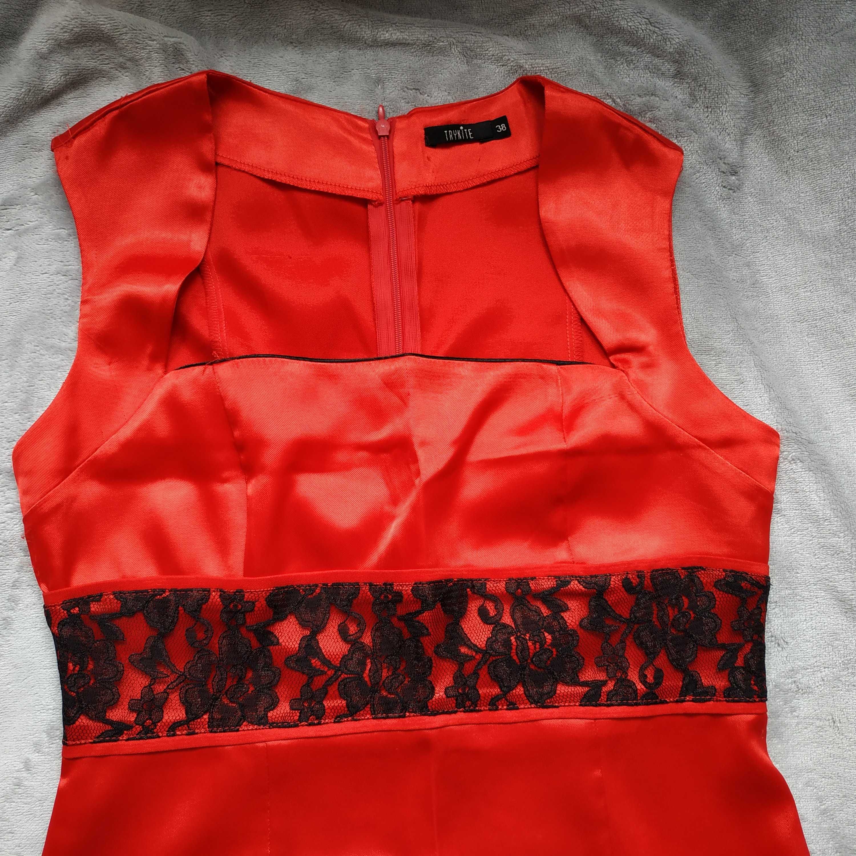Sukienka Trynite 38 czerwona