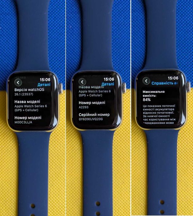 едішн Стальні Apple Watch 6 40 Stainless Steel silver Все працює