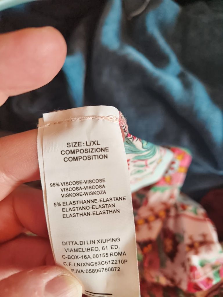 Piękna nowa letnia długa suknia