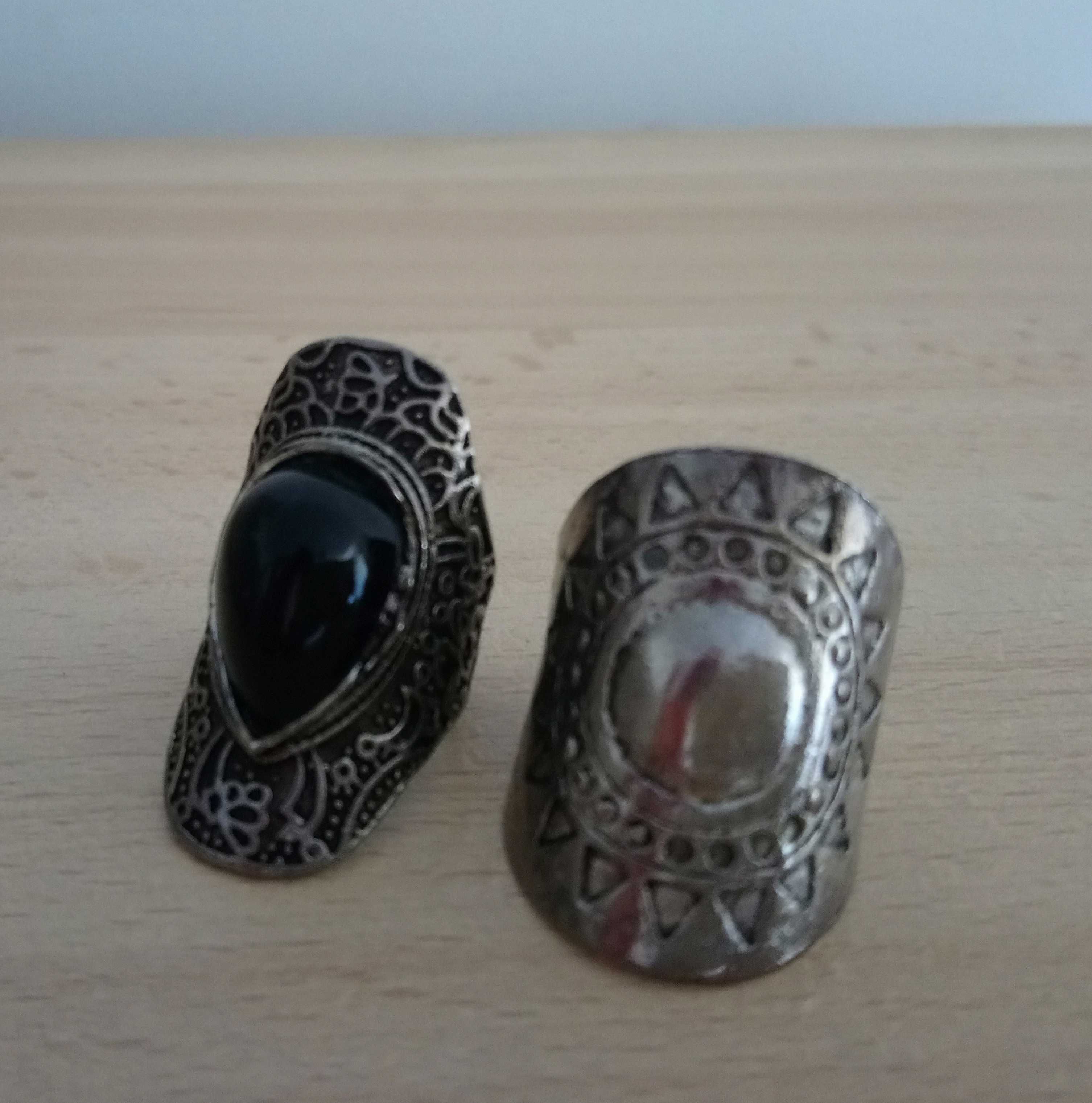 2 pierścionki w stylu słowiańskim