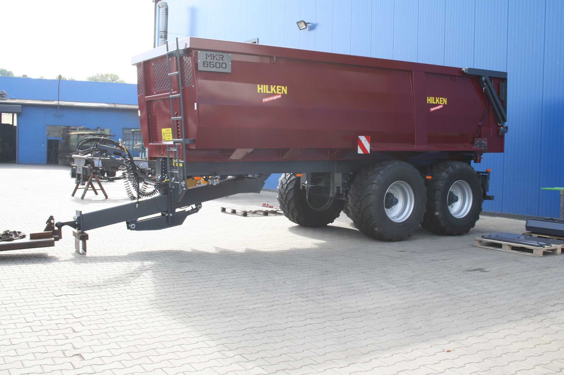 Nowa przyczepa od Hilken - MKR6500 - TANDEM, koła 560/60R22,5