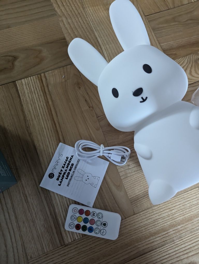 Królik lampa led