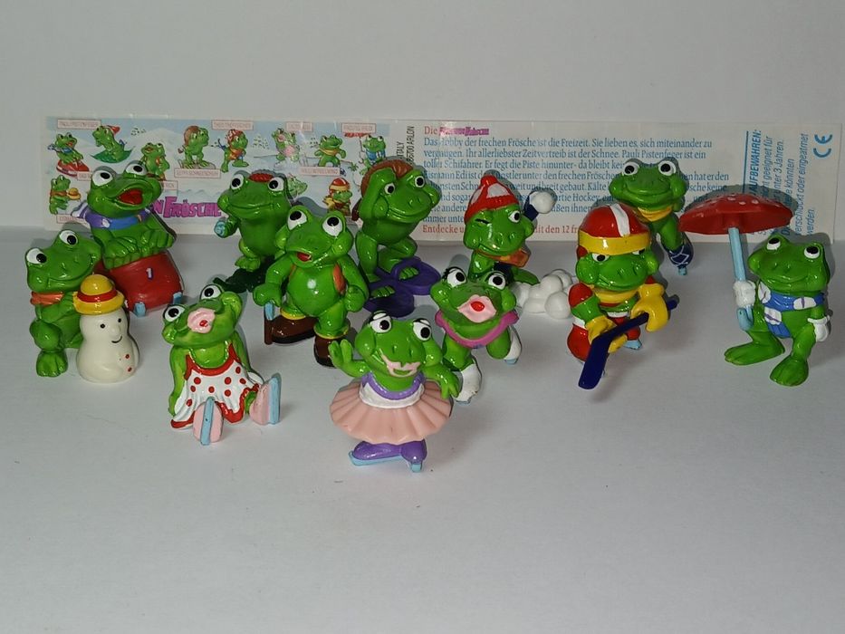 Seria Żabki kinder niespodzianka 1993 rok