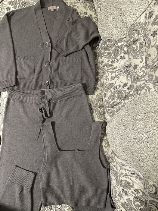 Костюм трійка (штани, топ, кардіган)теплий та комфортний