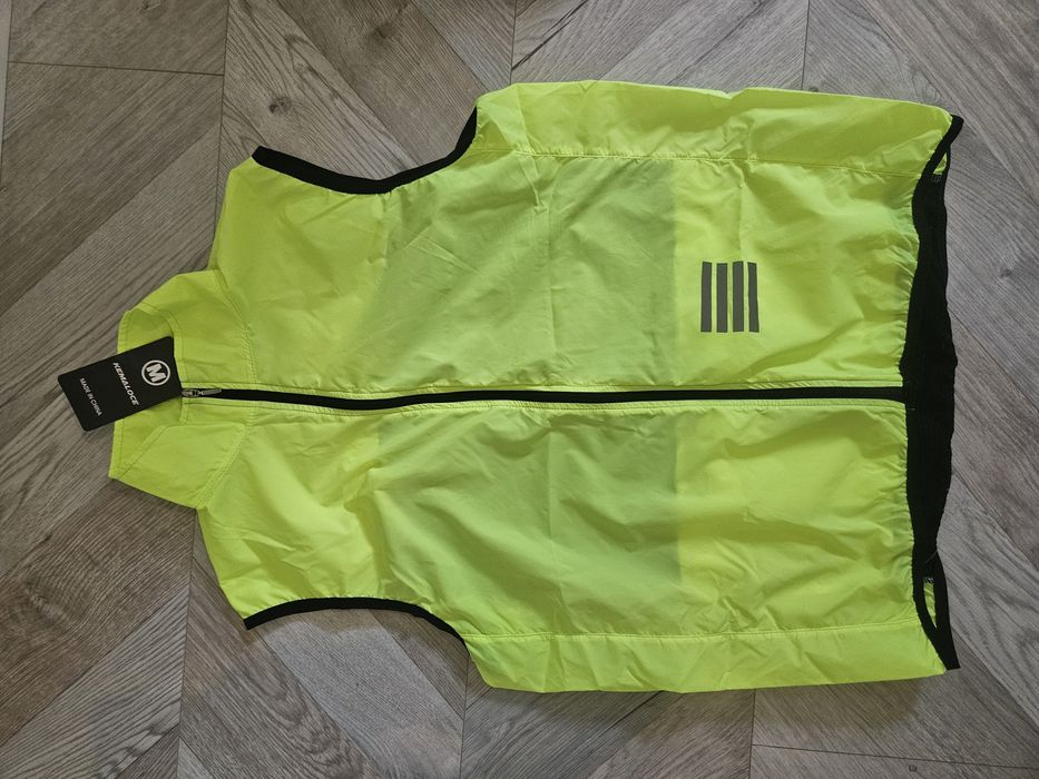 Nowa ultralekka i mała wiatrówka kamizelka kolarska Kemaloce M