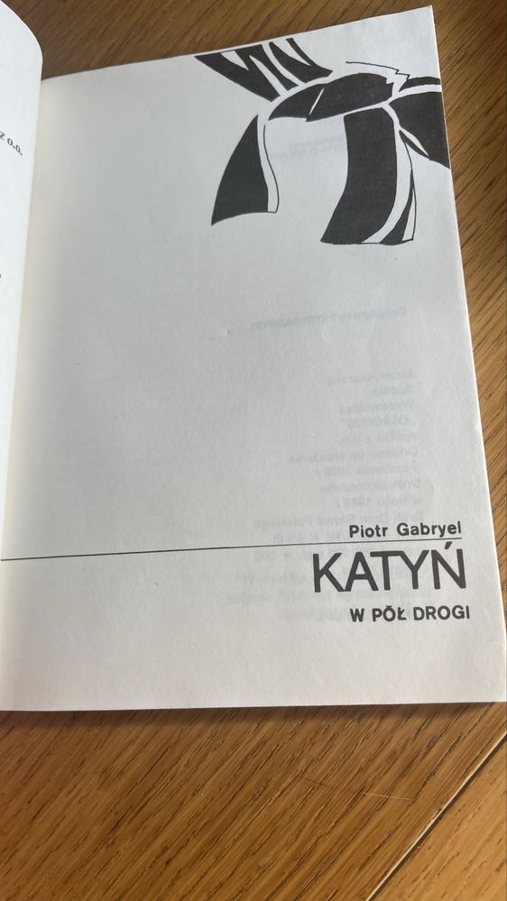 piotr gabryel Katyń w pół drogi