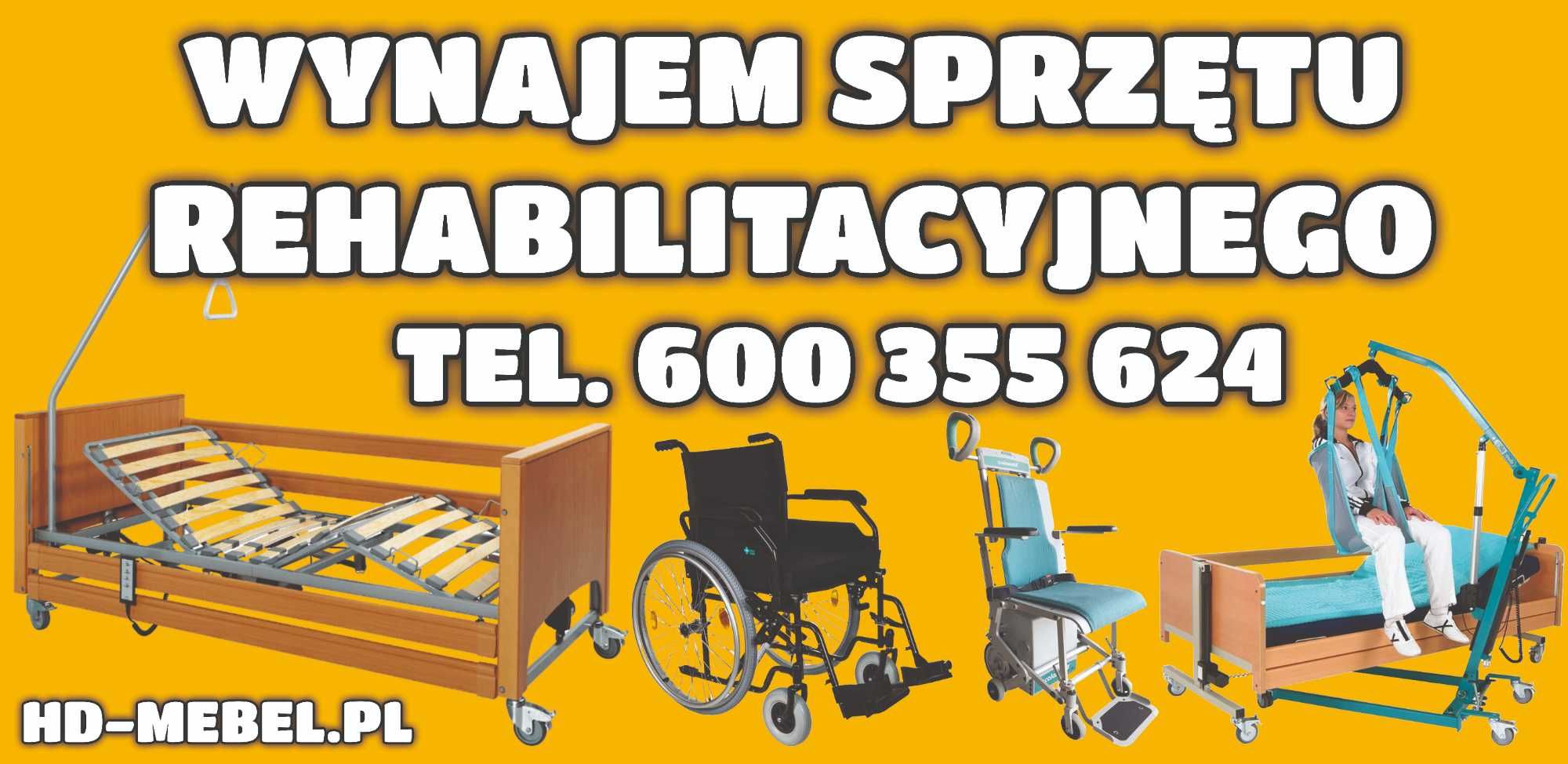 Wynajem Łóżko Rehabilitacyjne Elekt Regulowane Podnoszone dla Seniora