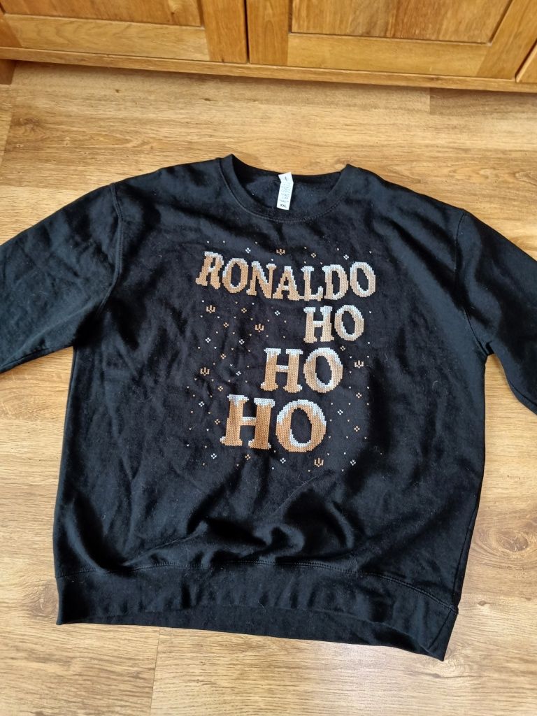 Sweter świąteczny XXL Just Hoods 2xl Boże Narodzenie święta Ronaldo xl